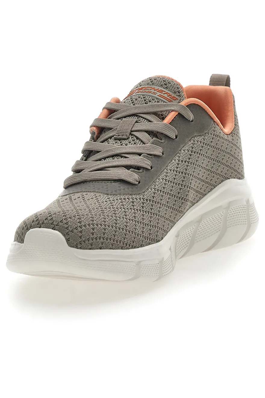 Sneakers Sportive Taupe Skechers Bobs B Flex - Quick Pivot