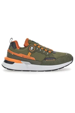 Sneakers Sportive Verde Oliva Leone 127
