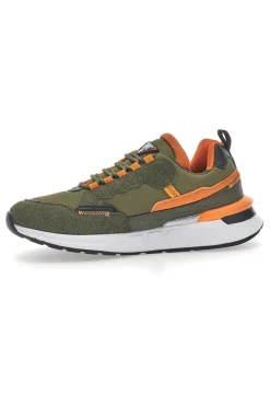 Sneakers Sportive Verde Oliva Leone 127