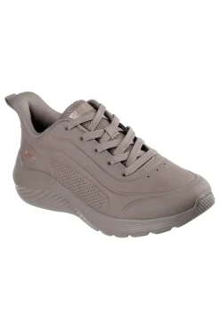Sneakers taupe con dettagli traforati Skechers Bobs Squad Waves Just Wading