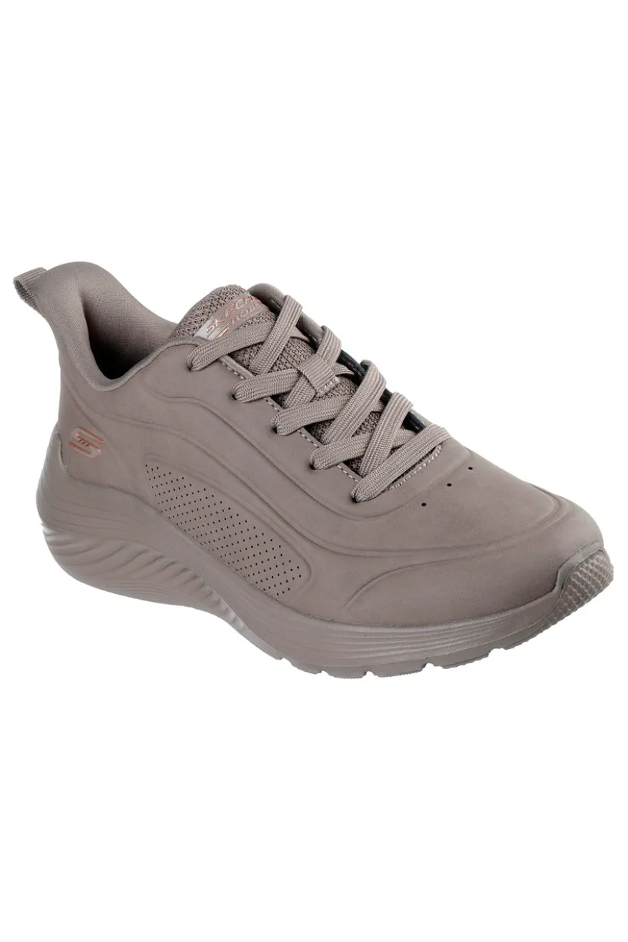 Sneakers taupe con dettagli traforati Skechers Bobs Squad Waves Just Wading