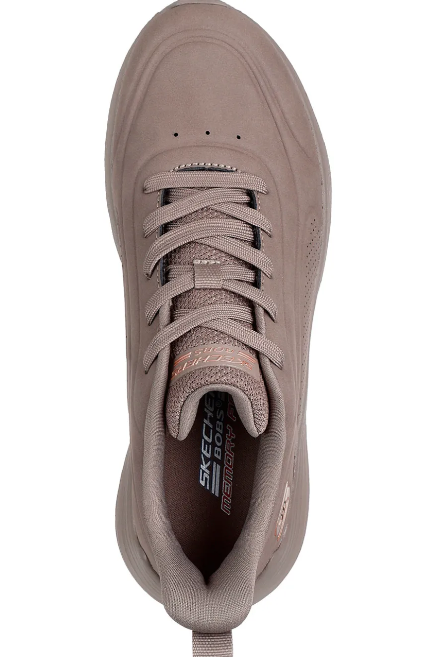 Sneakers taupe con dettagli traforati Skechers Bobs Squad Waves Just Wading