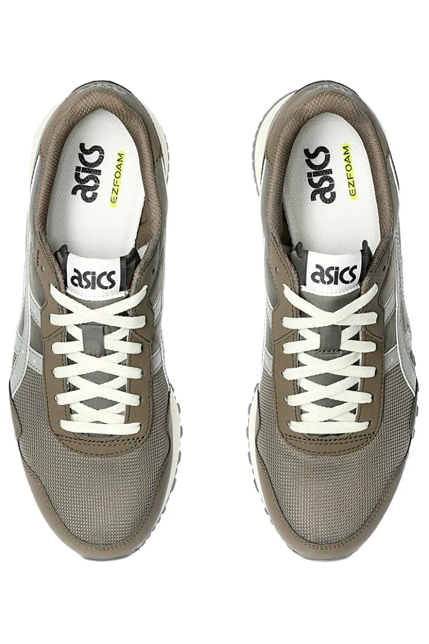 Sneakers Taupe con Dettagli Laterali Grigi ASICS TIGER RUNNER II
