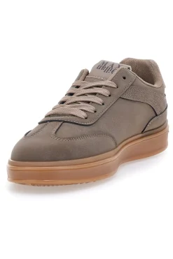 Sneakers taupe con suola a contrasto Max Dillan GB2042