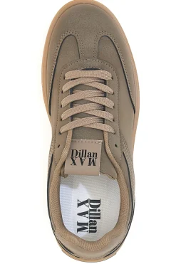 Sneakers taupe con suola a contrasto Max Dillan GB2042