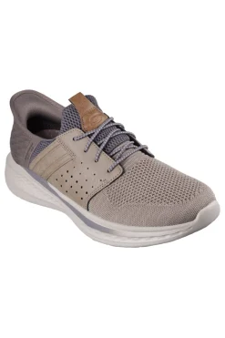Sneakers Taupe da Uomo Skechers Slade Ocon
