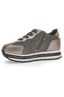 Sneakers Taupe Glitter Laura Biagiotti 8711