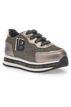 Sneakers Taupe Glitter Laura Biagiotti 8711