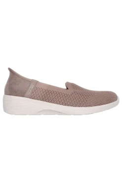Sneakers Taupe Hands Free Slip-ins Skechers Arya - Sweet Voice