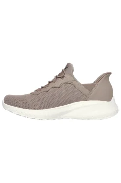 Sneakers Taupe Hands Free Slip-ins Skechers BOBS Sport Squad Chaos Daily Inspiration