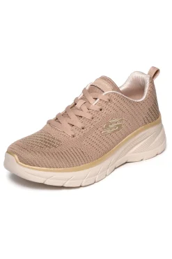 Sneakers taupe in knit con Memory Foam Skechers Fashion Fit 2.0 Moonlight Glow