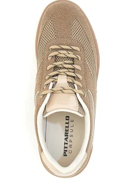 Sneakers taupe in pelle Pittarello Capsule BT261049002