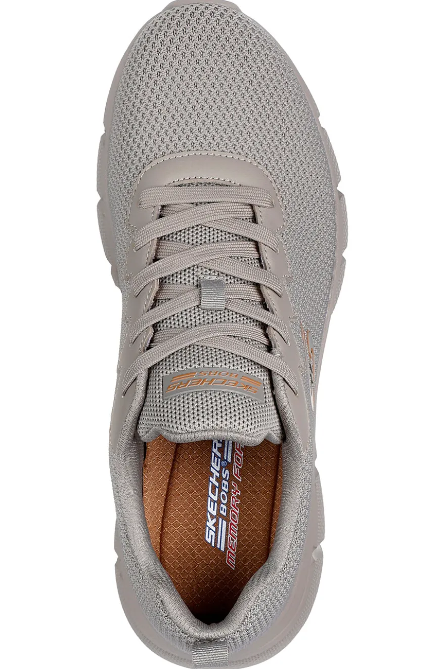 Sneakers taupe knit ammortizzate Skechers BOBS B Flex Chill Edge