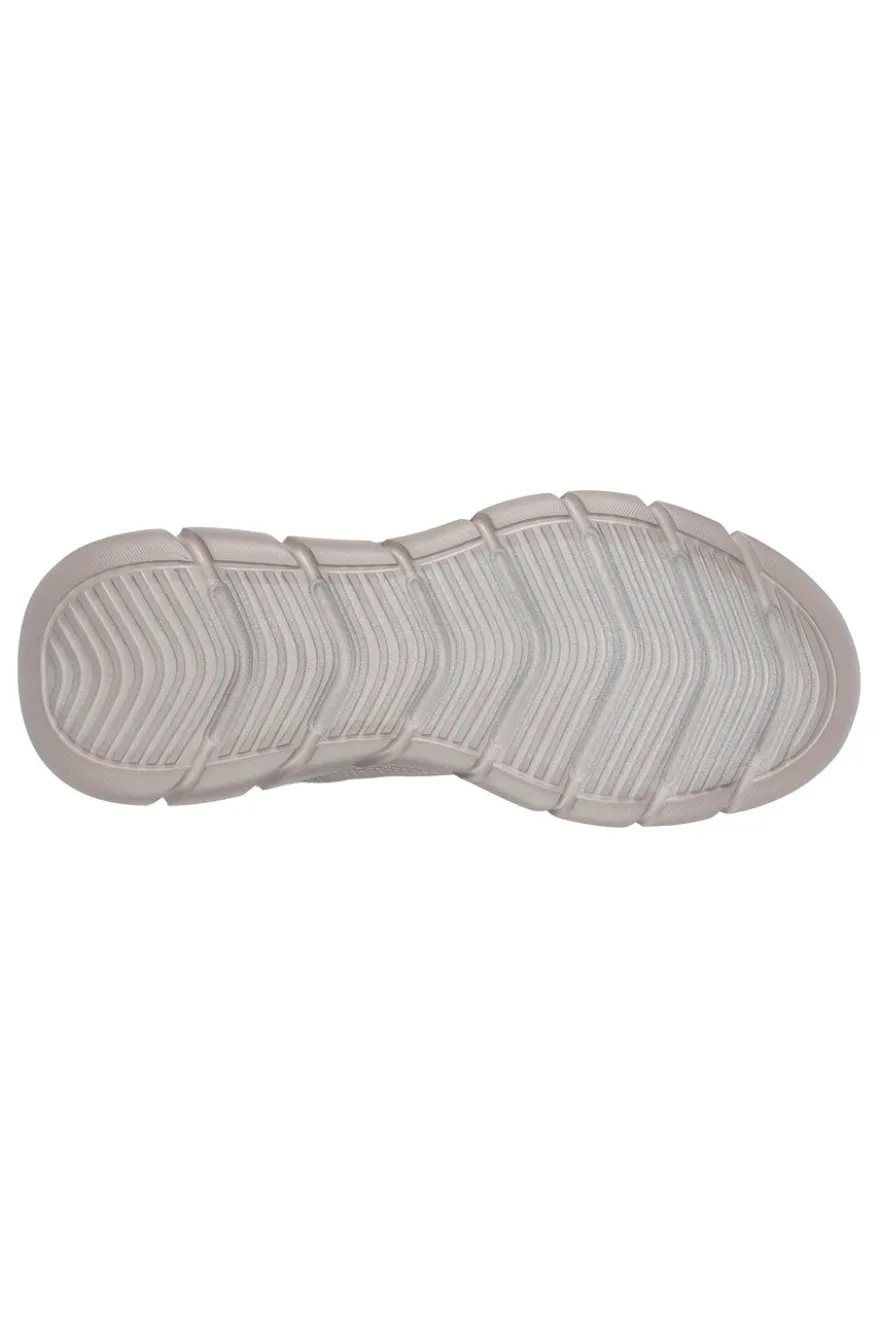 Sneakers taupe knit ammortizzate Skechers BOBS B Flex Chill Edge