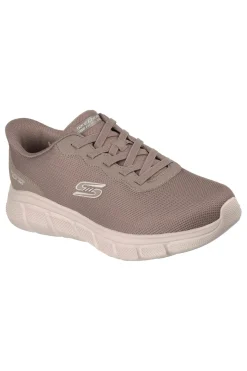 Sneakers taupe scuro Slip-Ins Memory Foam Skechers Bobs B Flex Glacial Edge