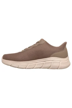 Sneakers taupe scuro Slip-Ins Memory Foam Skechers Bobs B Flex Glacial Edge