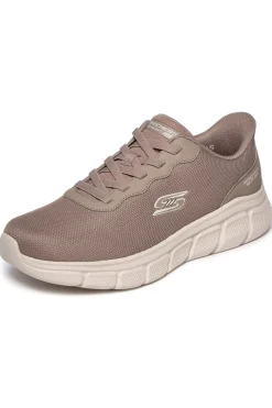 Sneakers taupe scuro Slip-Ins Memory Foam Skechers Bobs B Flex Glacial Edge