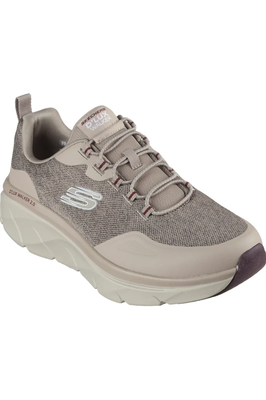 Sneakers Taupe Skechers D'Lux Walker 2.0-Steadyway
