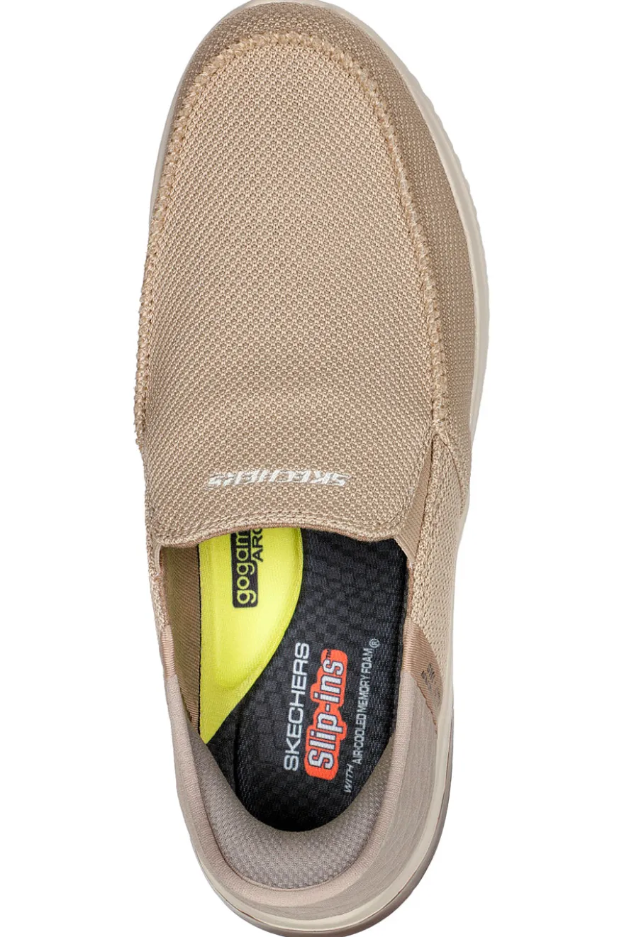 Sneakers Taupe Vegan Skechers Slip-ins: Delson 3.0 - Cabrino