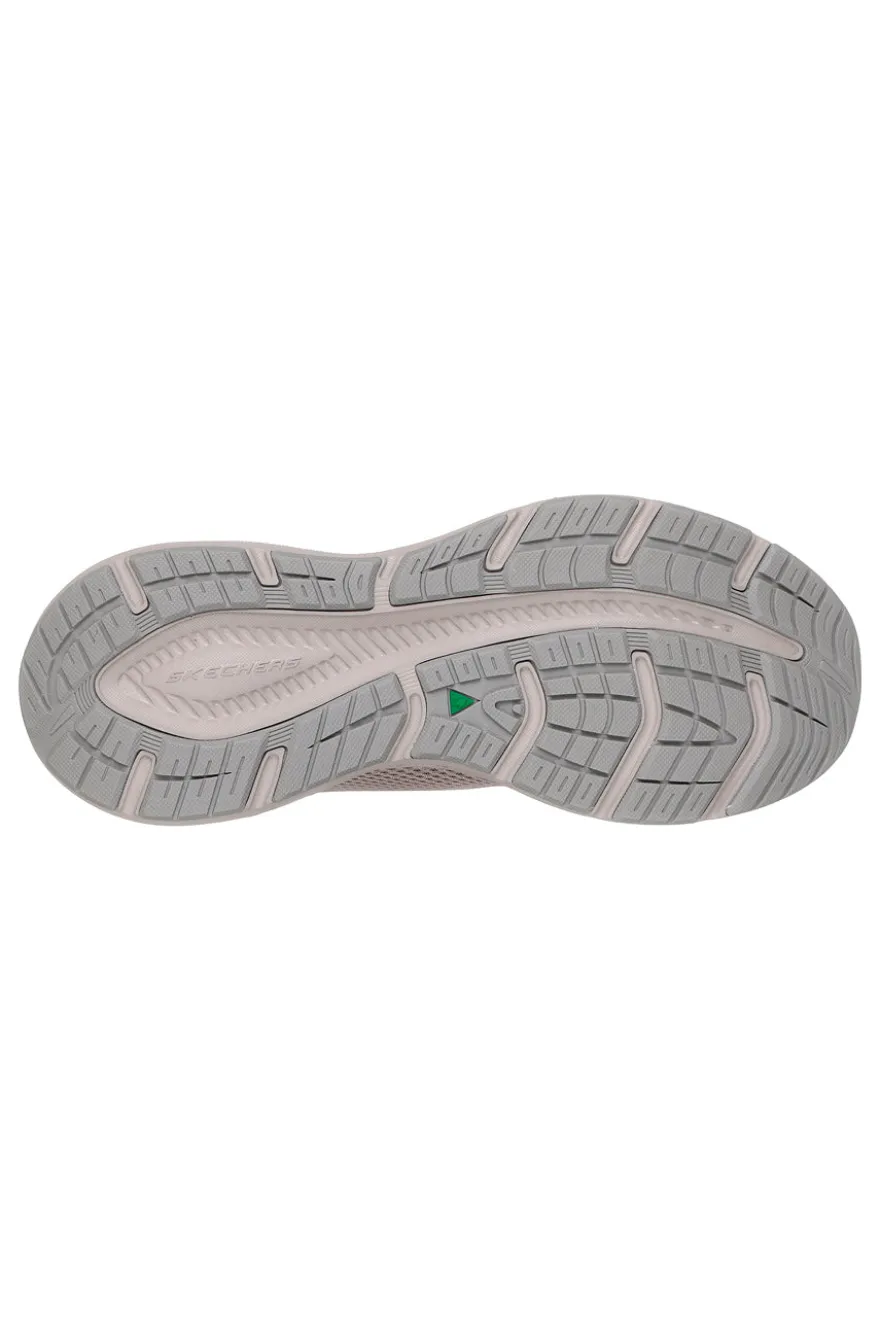 Sneakers tortora beige in mesh con Air Cooled Memory Foam Skechers Edgeride Rekze