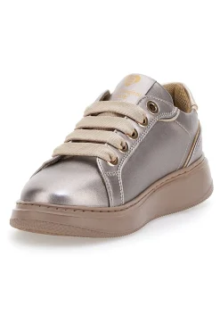 Sneakers Tortora effetto metallizzato LAURA BIAGIOTTI 93939376