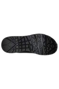 Sneakers total black con dettagli oro Skechers Uno Golden Air