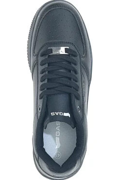 Sneakers total black in materiale sintetico Gas Kevin Ltx
