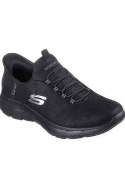 SNEAKERS TOTAL BLACK VEGANE SKECHERS SUMMITS UNKNOWN TRAIL