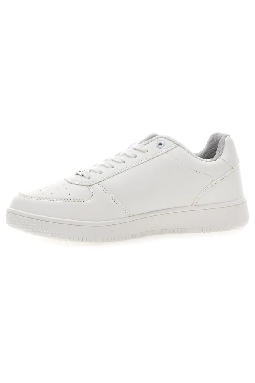Sneakers total white in materiale sintetico Gas Kevin -Ltx