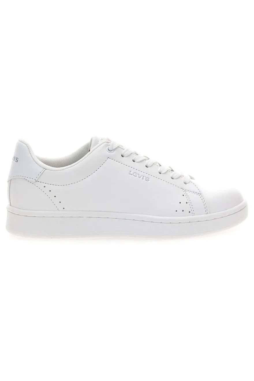 Sneakers total white minimal Levi's Unity