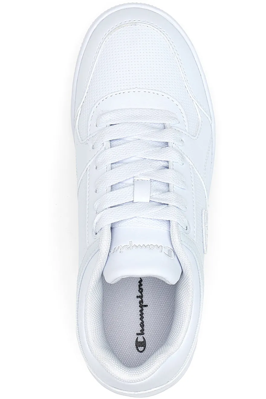 Sneakers total white stile tennis Champion RD18 Low