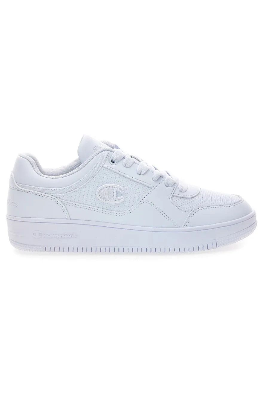 Sneakers total white stile tennis Champion RD18 Low