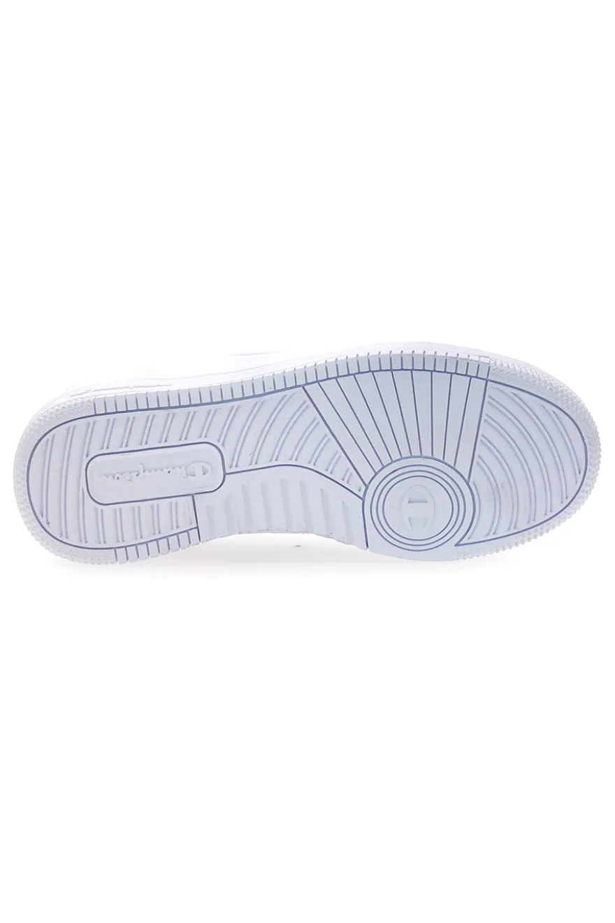Sneakers total white stile tennis Champion RD18 Low