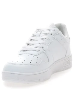 Sneakers total white traforate in materie sintetiche Everlast EV713