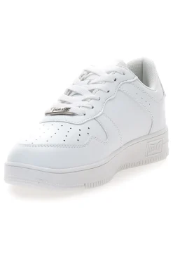 Sneakers total white traforate in materie sintetiche Everlast EV713