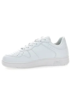 Sneakers total white traforate in materie sintetiche Everlast EV713