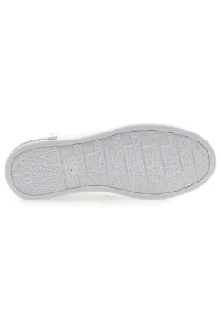 Sneakers traforate bianche con dettaglio argento CAFE' COST BK2440