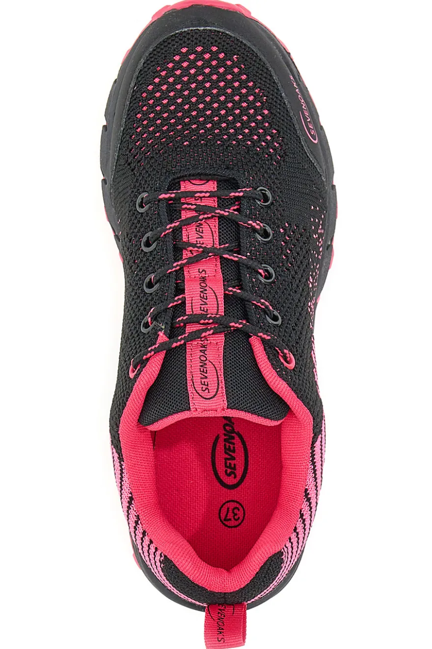 Sneakers Trail Running Sevenoaks 194 Nere Fuxia