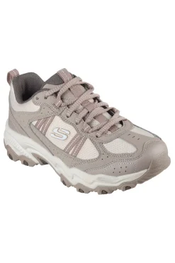Sneakers trekking beige con lacci Skechers Stamina at