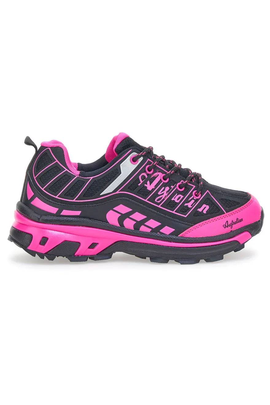 Sneakers Trekking Nere e Fucsia Australian 170