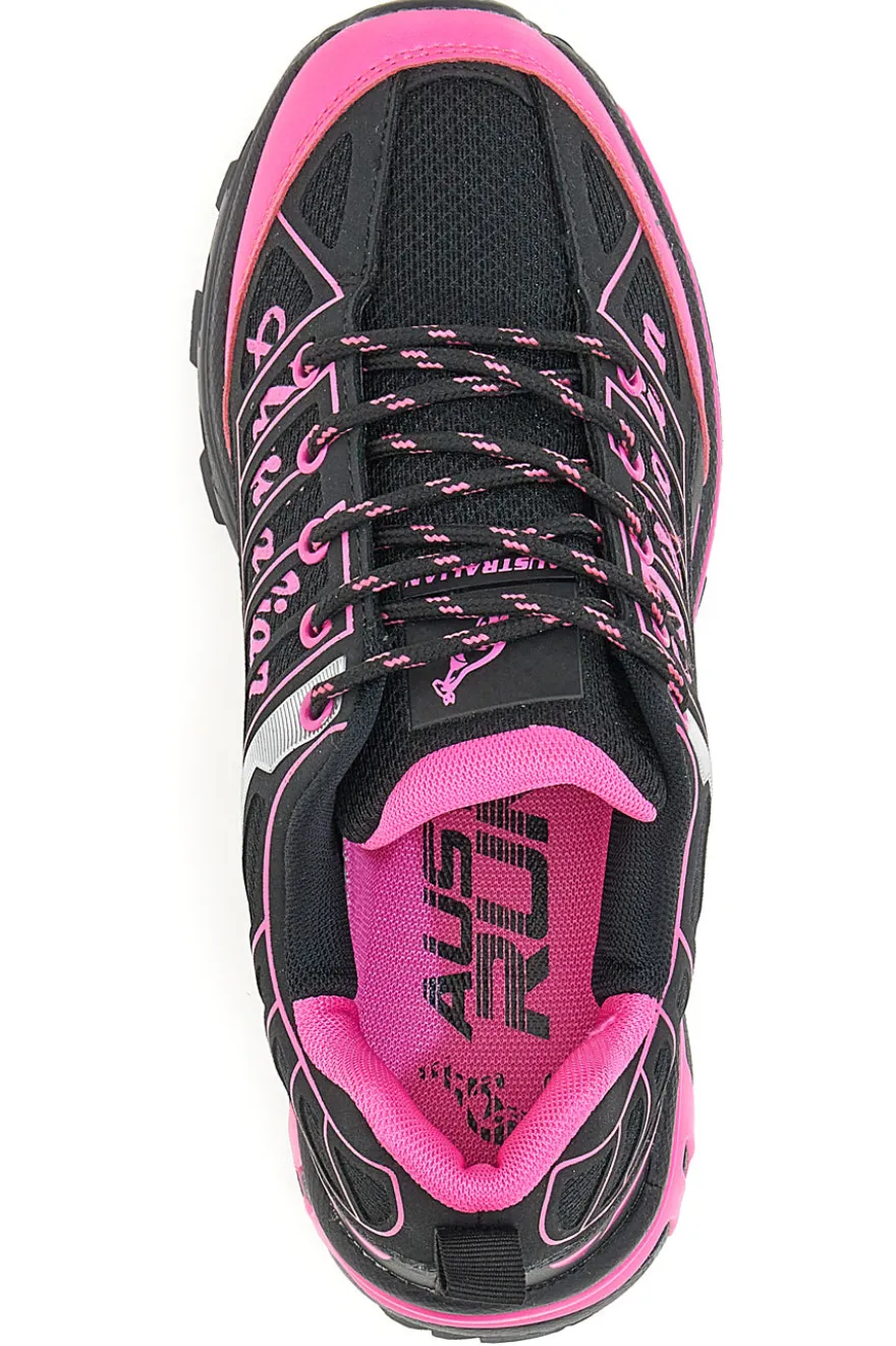 Sneakers Trekking Nere e Fucsia Australian 170
