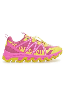 Sneakers Trekking Solo Soprani 312404 Rosa e Gialle