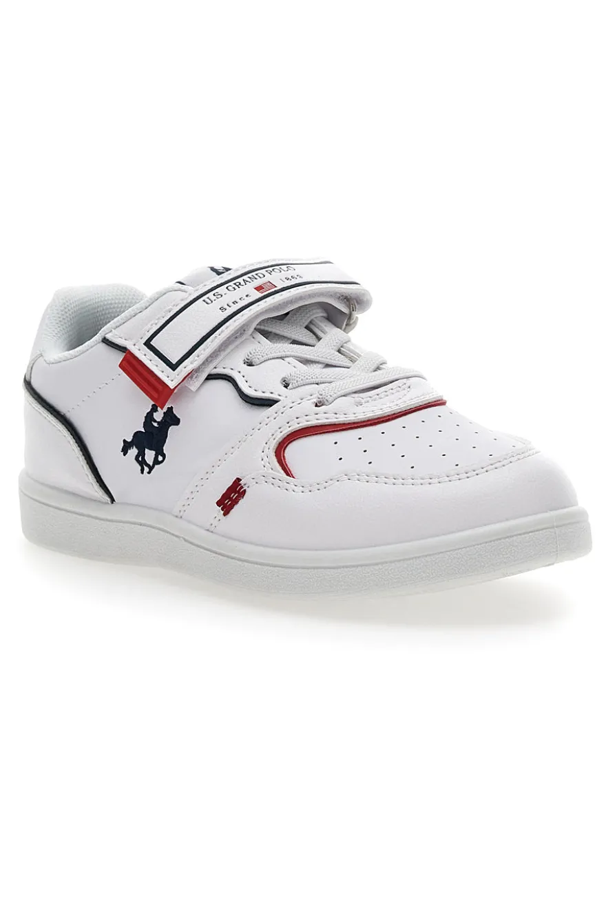 Sneakers U.S Grand Polo San Diego LTX Bianche