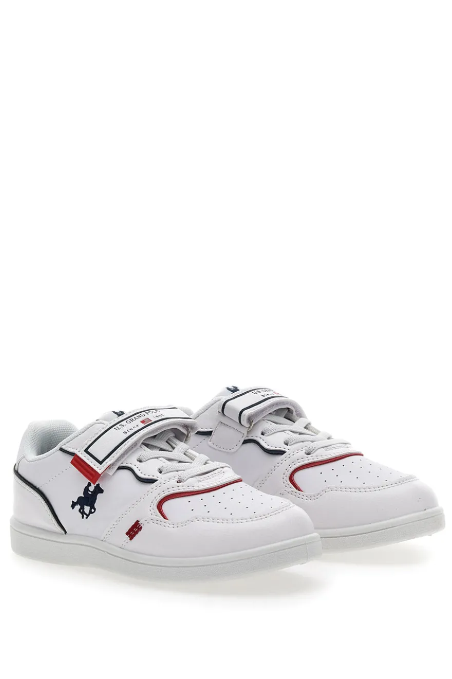 Sneakers U.S Grand Polo San Diego LTX Bianche
