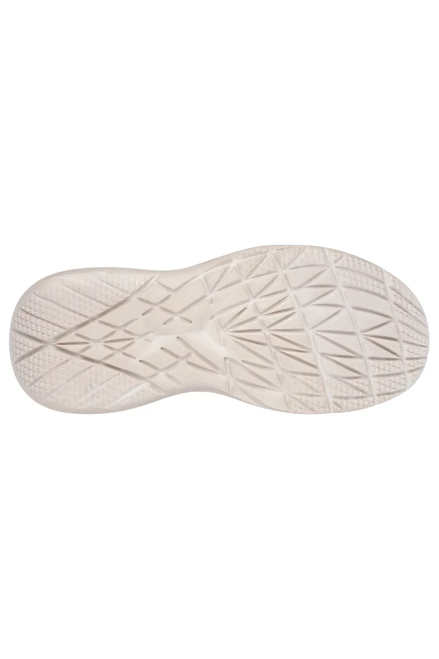Sneakers vegan beige con tomaia traforata SKECHERS BOBS INFINITY VAPOR EXACT