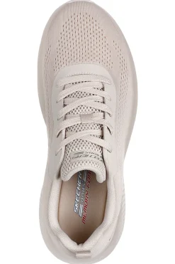 Sneakers vegan beige con tomaia traforata SKECHERS BOBS INFINITY VAPOR EXACT