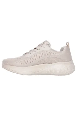 Sneakers vegan beige con tomaia traforata SKECHERS BOBS INFINITY VAPOR EXACT
