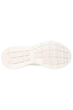 Sneakers Vegan Bianche con Platform Skechers Uno Flex - Spring On Air