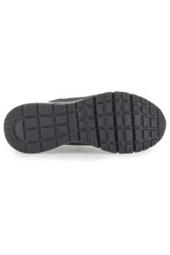 Sneakers Vegan Nere con Platform Skechers Uno Flex - Spring On Air