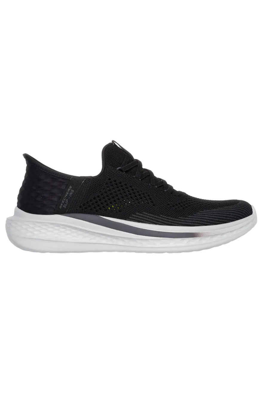 Sneakers Vegan Nere e Bianche Skechers Slip-ins Relaxed Fit: Slade - Ocon